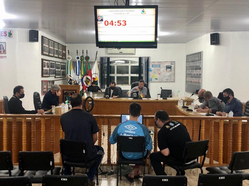 Projeto de Lei que autoriza a criação do conselho foi aprovado na Câmara de Vereadores (Foto: Diones Roberto Becker)