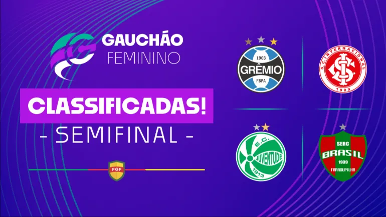 Rodadas restantes definirão os confrontos das semifinais do Gauchão Feminino 2025 (Arte: Divulgação | FGF)