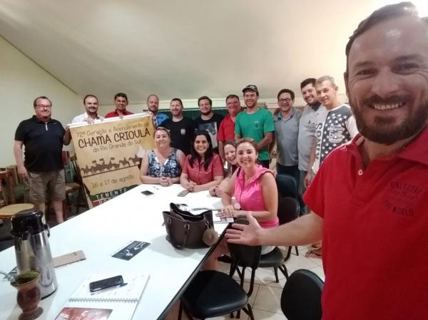 Foi definida comissão que estará a frente da organização do acendimento da Chama em Tenente Portela (Foto: Divulgação)