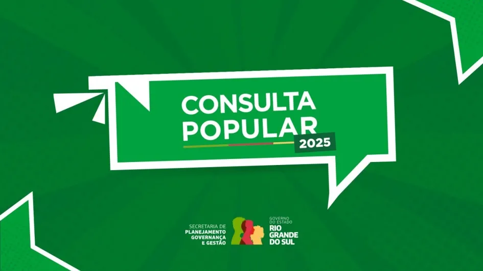 Governo do Estado prorrogou a votação na Consulta Popular até às 17h do próximo domingo (12/10) (Arte: Divulgação | SECOM-RS)