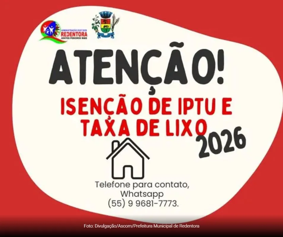 (Foto: Ascom/Prefeitura Municipal de Redentora)