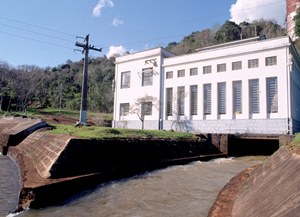 Casa de força da usina está localizada em Erval Seco (Foto: Divulgação/CEEE)