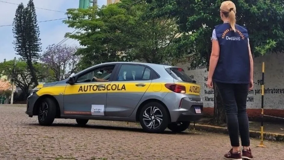 Baliza deixa de ser etapa obrigatória no teste para obtenção da primeira habilitação. (Foto: Divulgação / DetranRS)