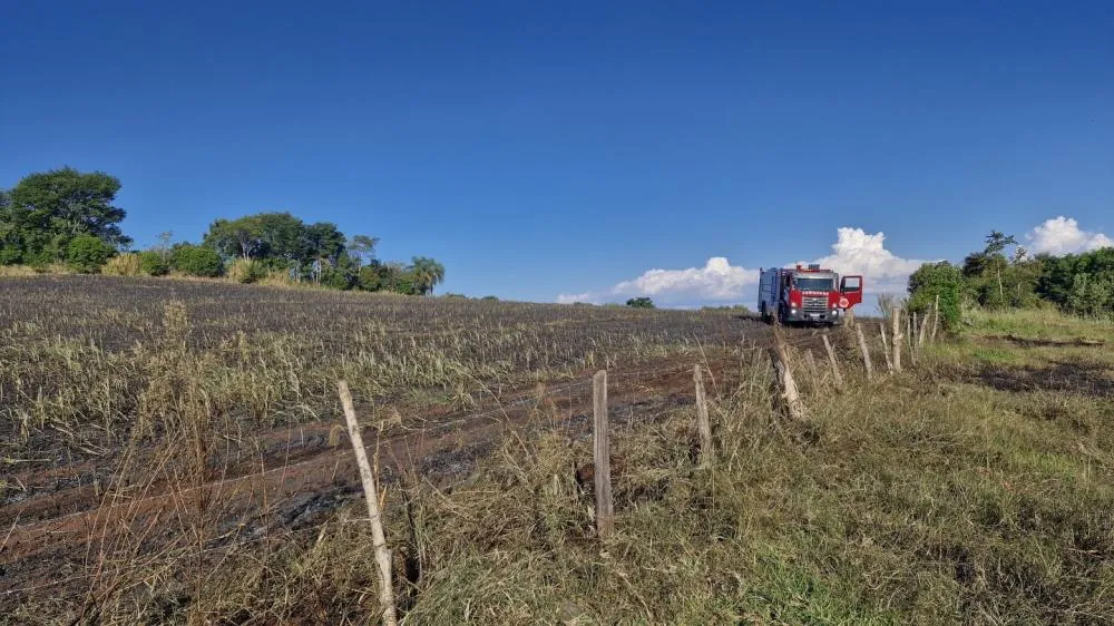 (Foto: Bombeiros Voluntários de Tenente Portela)
