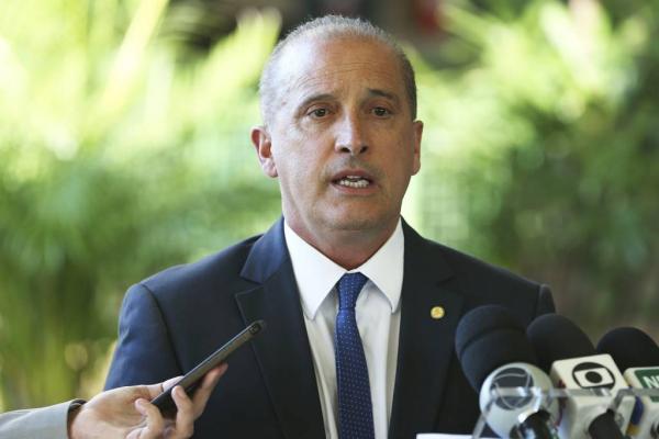 Ministro da Casa Civil Onyx Lorenzoni: Foto: Veja