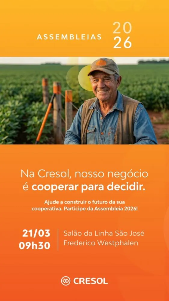 (Foto: Divulgação / Folder / Cresol)