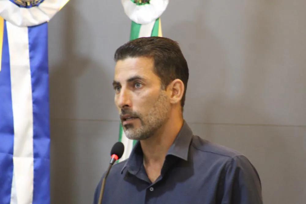 Vereador Jonas Vieira explicou que os dados solicitados permitirão acompanhar e fiscalizar as despesas públicas na área da saúde (Foto: Diones Roberto Becker)