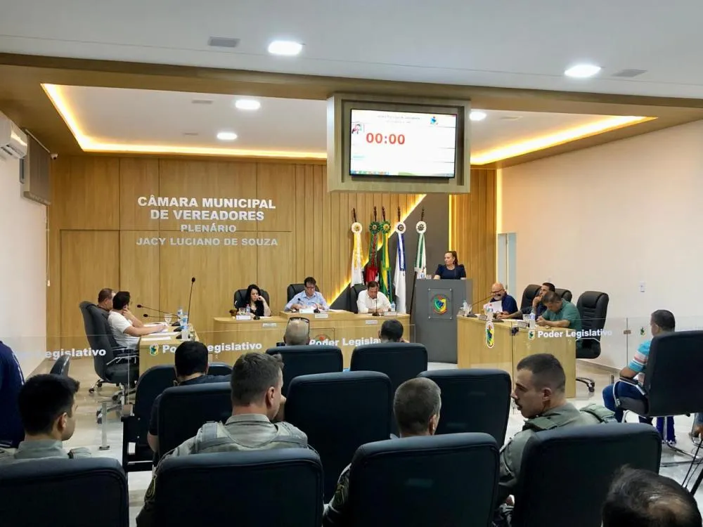 Texto, de autoria do Poder Executivo, prevê uma subvenção social para o Grupo de Apoiadores da Brigada Militar de Coronel Bicaco (Foto: Diones Roberto Becker)
