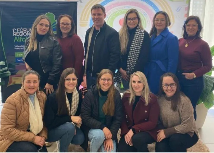 Esperança do Sul participa do Fórum Regional de Alfabetização em Santo Augusto