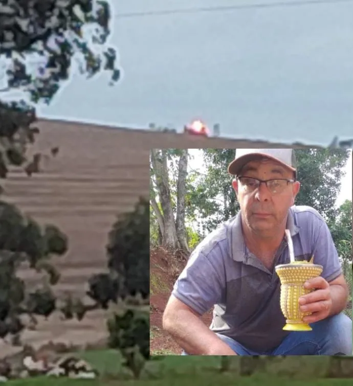 ATUALIZADO: Identificado homem que morreu em acidente com colheitadeira no interior de Campo Novo