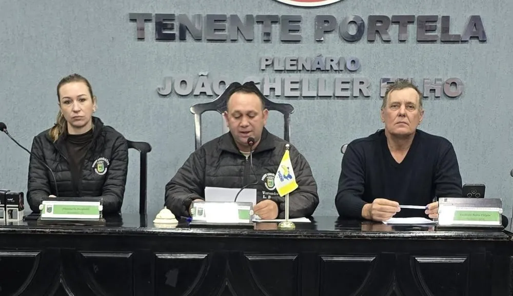 CPI foi instaurada para apurar questões pertinentes à CORSAN/AEGEA em Tenente Portela (Foto: Divulgação | Câmara de Vereadores)