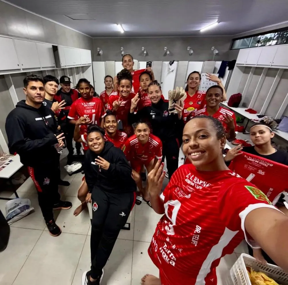 Com o resultado positivo, a equipe subiu para o terceiro lugar na tabela de classificação (Foto: Divulgação | Gurias do Yucumã)