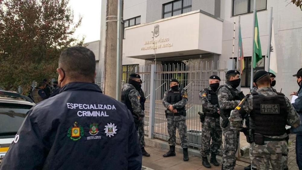 Denúncia é fruto da ‘Operação Aliança Criminosa’, desencadeada em 27 de maio (Foto: Divulgação/MP-RS)