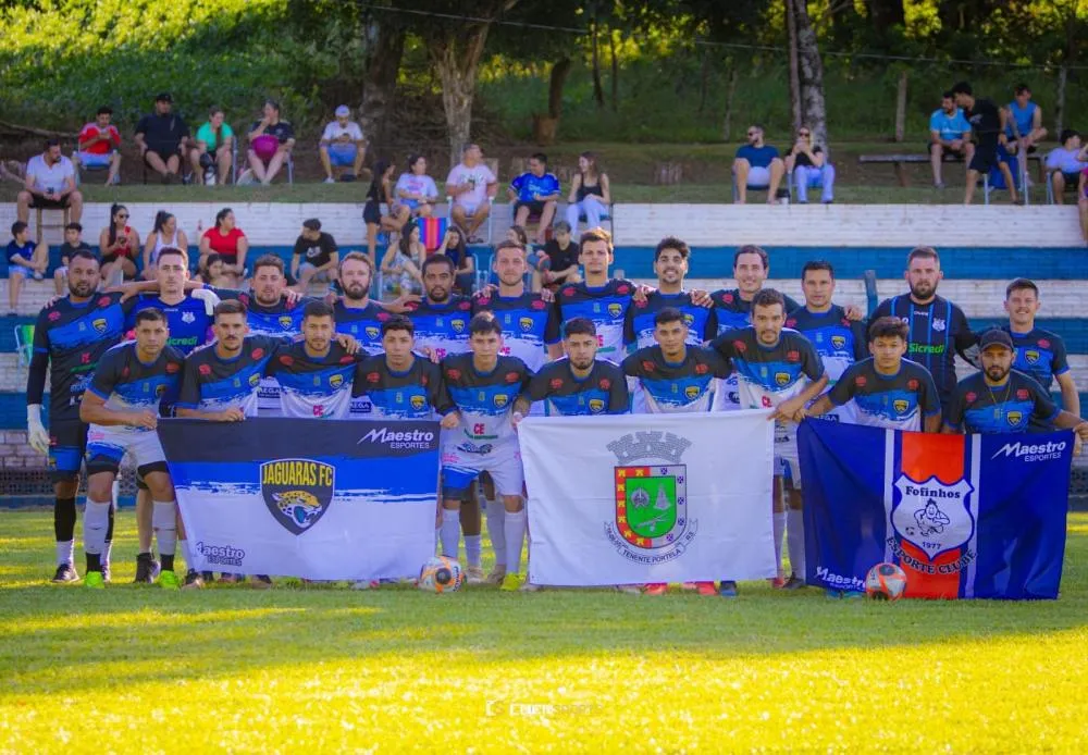 Equipe do Jaguaras, de Tenente Portela, disputa a competição e enfrenta o CMD de Esperança do Sul nesta fase (Foto: Divulgação)