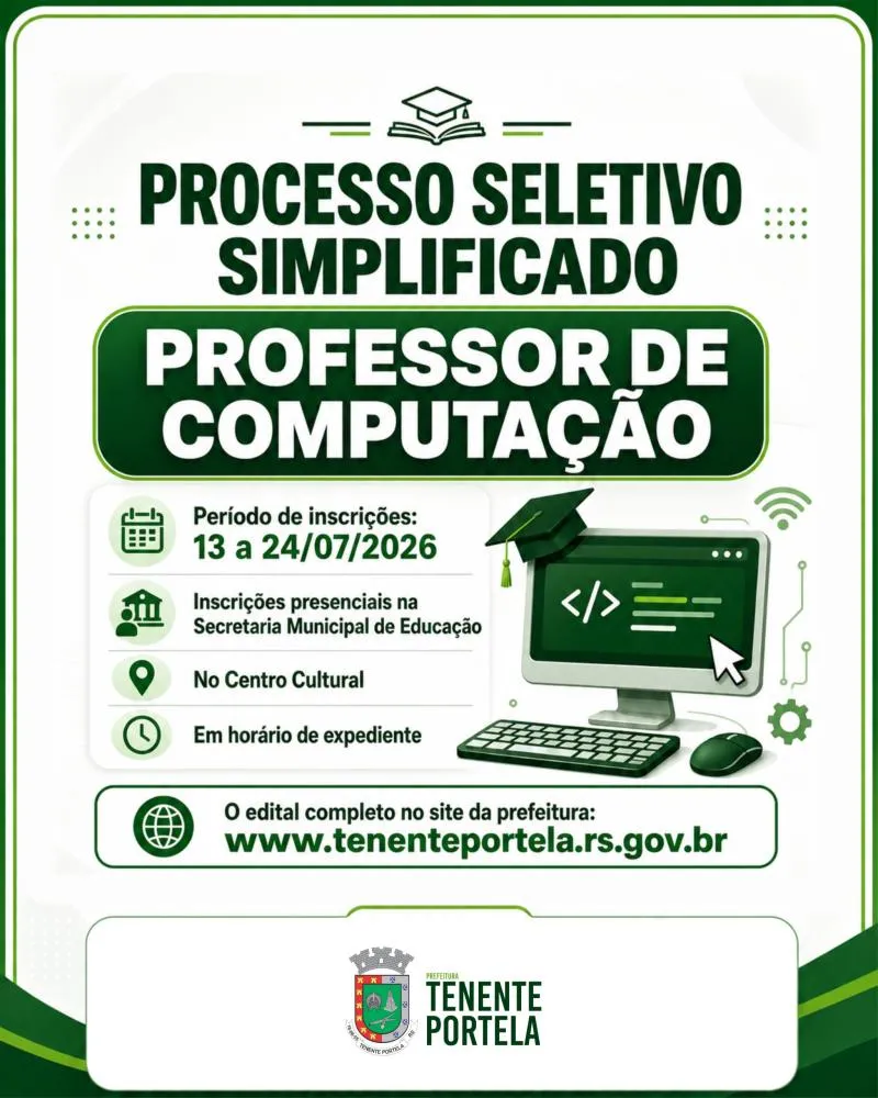 (Foto: Ascom Prefeitura de Tenente Portela) 