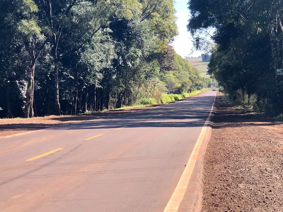 Trecho conecta São Valério do Sul à VRS-862 (Vila Colorado) e à ERS-155, em Santo Augusto (Foto: Diones Roberto Becker)