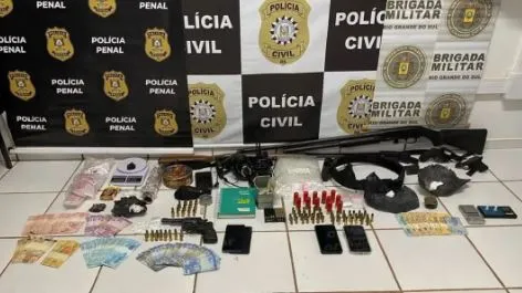 Operação prende quatro suspeitos por tráfico em Santo Augusto e São Martinho