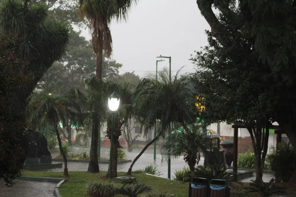 Aviso Hidrometeorológico indica condições favoráveis para tempestades com chuva intensa, rajadas de vento, queda de granizo e volumes expressivos de precipitação (Foto: Diones Roberto Becker)
