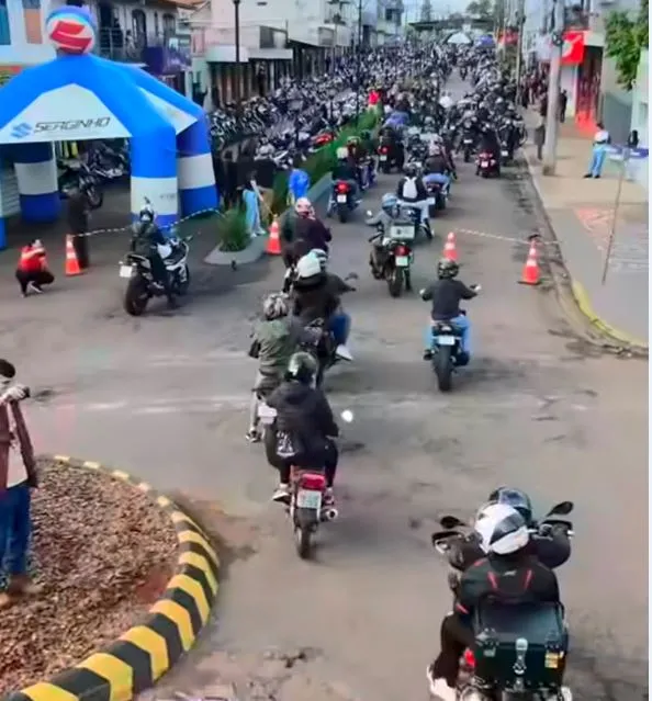 Serginho Moto Sport reúne motociclistas em tradicional Moto Almoço e inaugura ampliação da loja em Tenente Portela