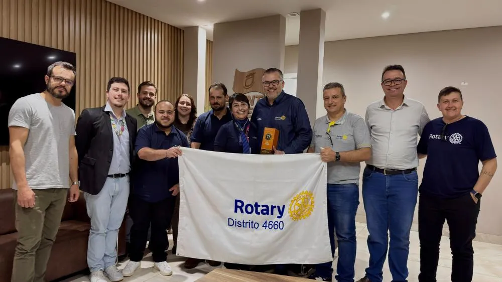Rotary International: Governador do Distrito 4660 cumpre agenda oficial em Tenente Portela