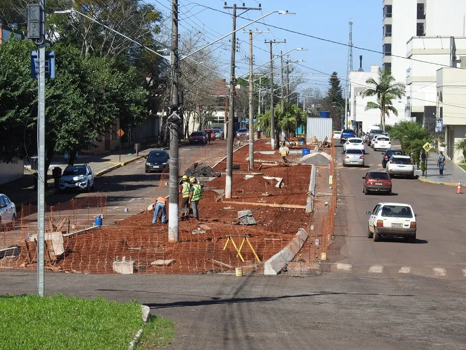 Primeira etapa da revitalização concentra-se no trecho entre o escritório da CORSAN e a Escola Municipal Ayrton Senna (Foto: Diones Roberto Becker)