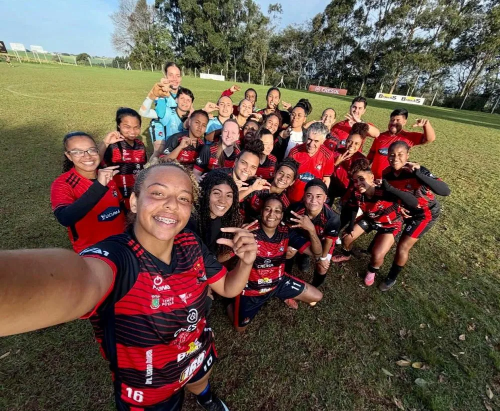 Líderes da chave única, rubro-negras somam duas vitórias, sete gols marcados e nenhum sofrido nas primeiras rodadas (Foto: Divulgação | Gurias do Yucumã)