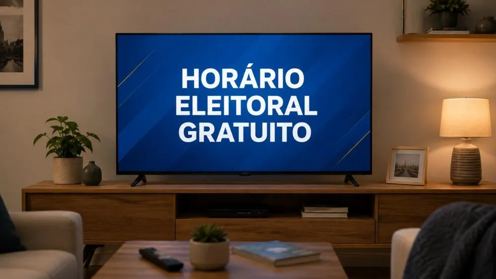 Horário eleitoral gratuito no rádio e na TV será exibido entre 28 de agosto e 1° de outubro (Imagem Ilustrativa)