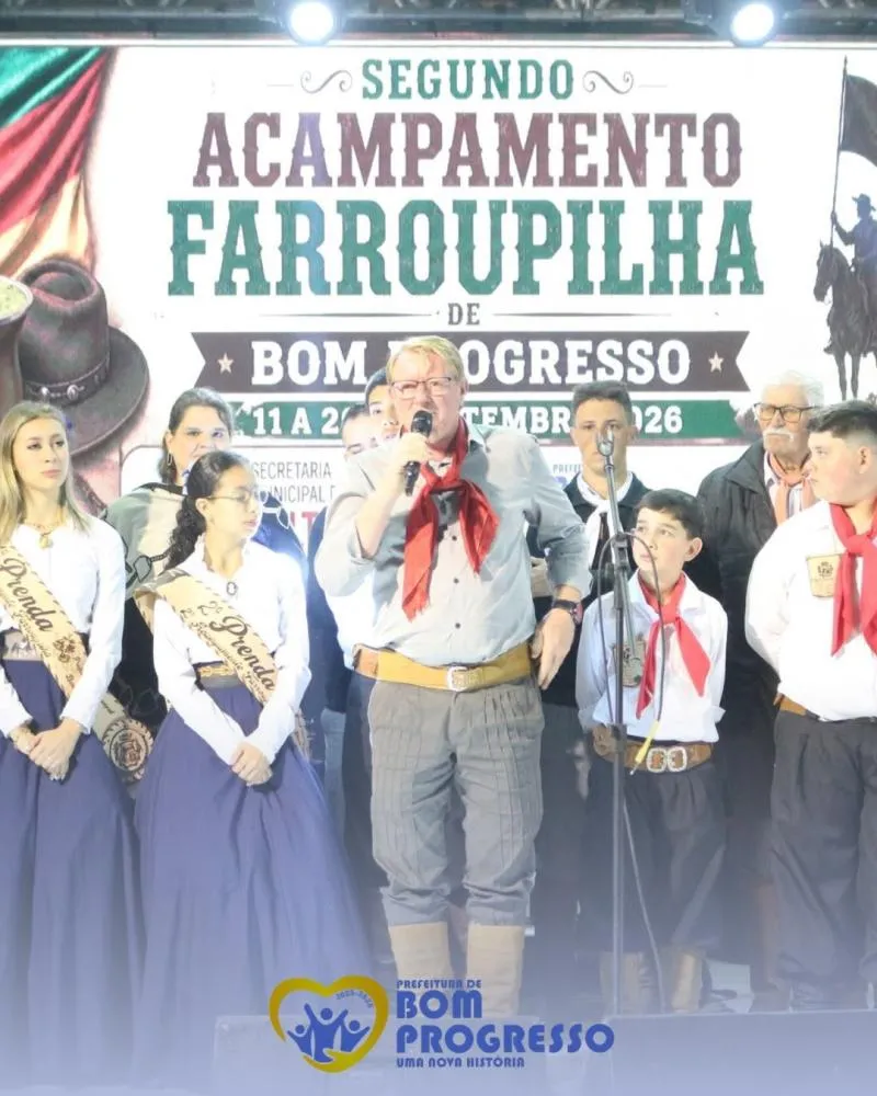 2º Acampamento Farroupilha de Bom Progresso reúne tradição, música e grandes atrações