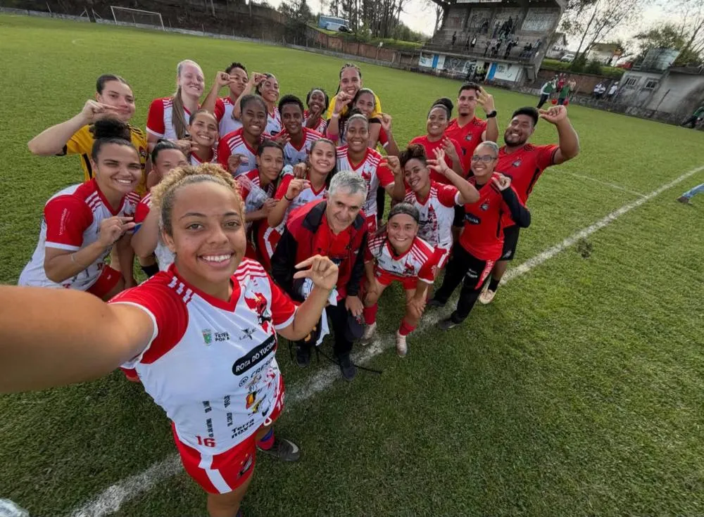 Neste domingo (20/9), a equipe de Tenente Portela venceu o União Forquetense por 7 a 1, em Caxias do Sul (Foto: Divulgação | Gurias do Yucumã)