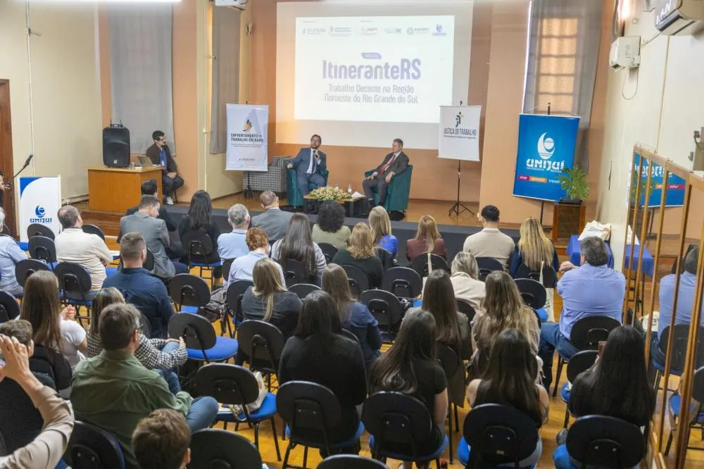 TRT-RS debate trabalho escravo e proteção de migrantes em Três Passos