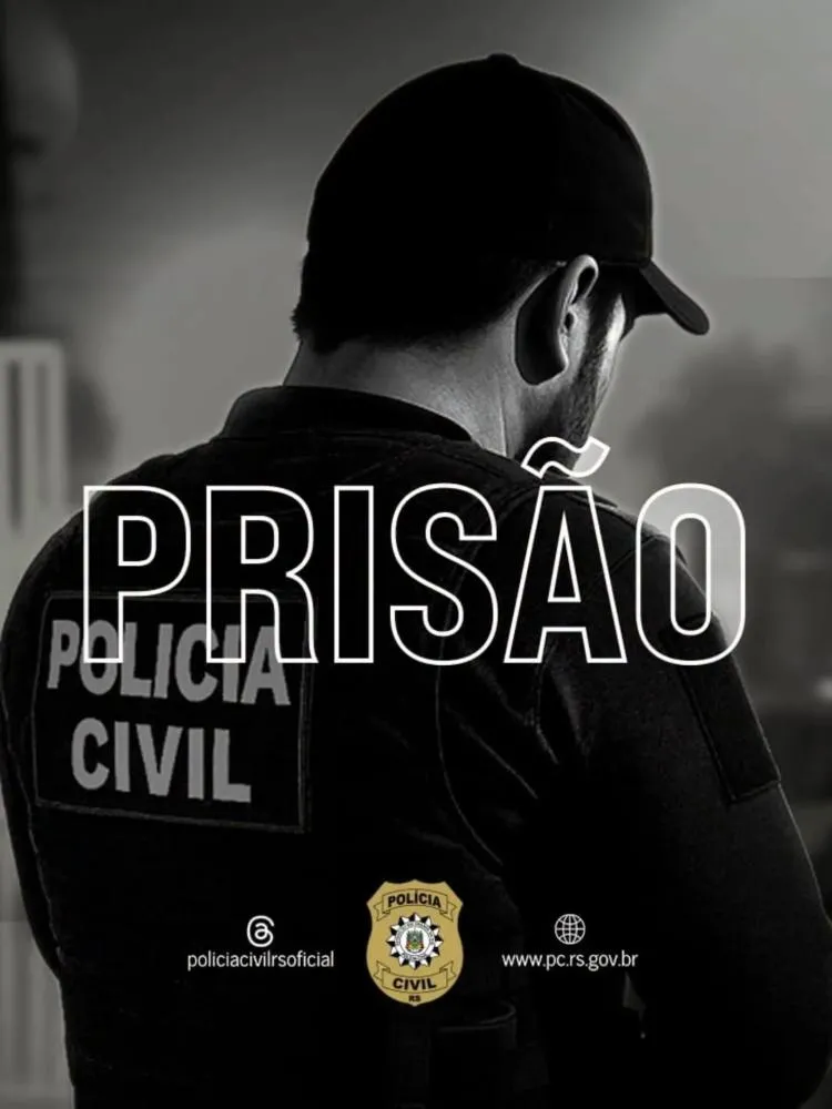 Polícia Civil cumpre mandado de prisão preventiva em Crissiumal