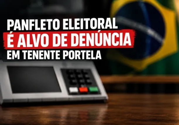 Panfleto pró-Lula em Tenente Portela é alvo de denúncia eleitoral