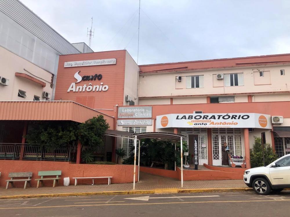 Idosa estava internada na UTI do Hospital Santo Antônio em Tenente Portela (Foto: Diones Roberto Becker)