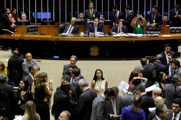 Deputados reunidos no plenário da Câmara durante a sessão de terça. (Foto: Divulgação/Luis Macedo/Câmara dos Deputados)