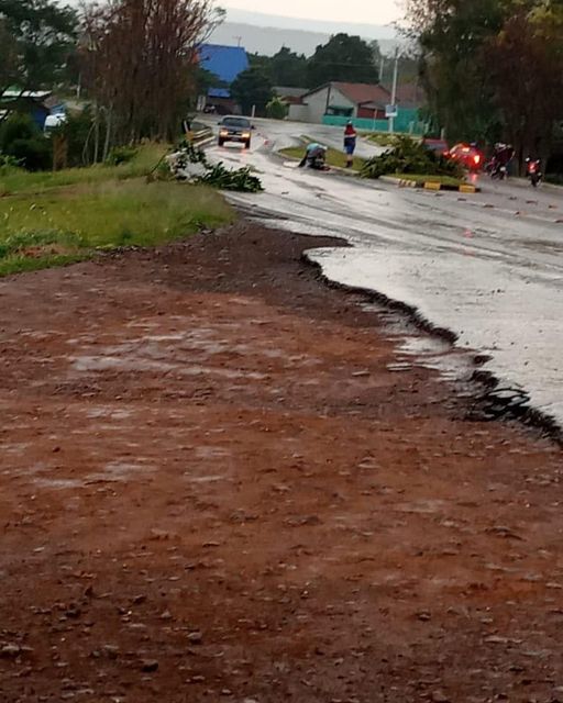 Homem morreu na hora do acidente (Foto: MB Notícias/WhatsApp/Reprodução)