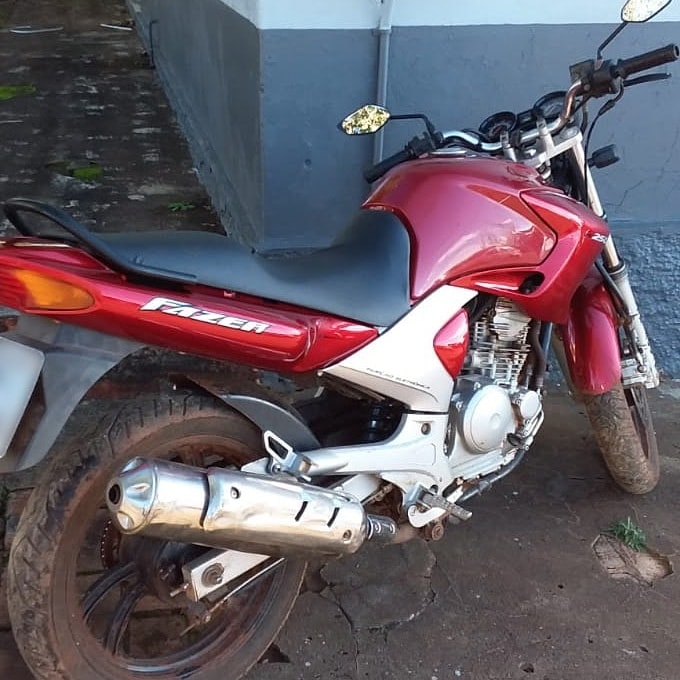 Motocicleta tinha sido furtada no ano de 2019 no município de Três Passos (Foto: Divulgação/BM)