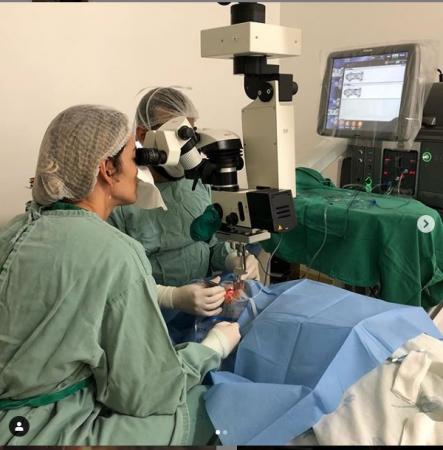 Doutor Heron em atuação no Hospital Santo Antônio (Foto: Arquivo Pessoa)