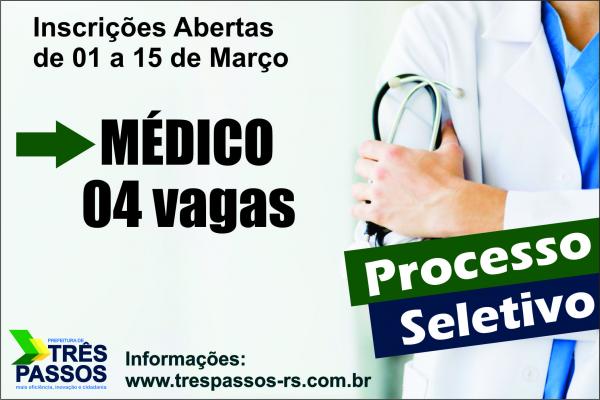 Inscrições são efetuadas junto à farmácia da secretaria municipal de Saúde (Arte: Divulgação/ASCOM Três Passos)