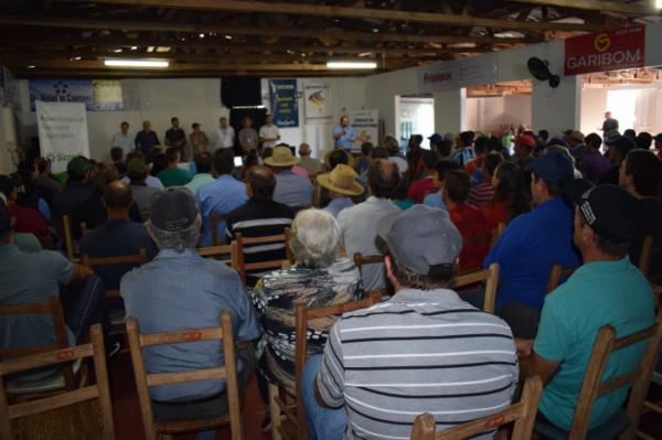 Evento reuniu agricultores de dez municípios da região (Foto: Divulgação/ASCOM Tenente Portela)