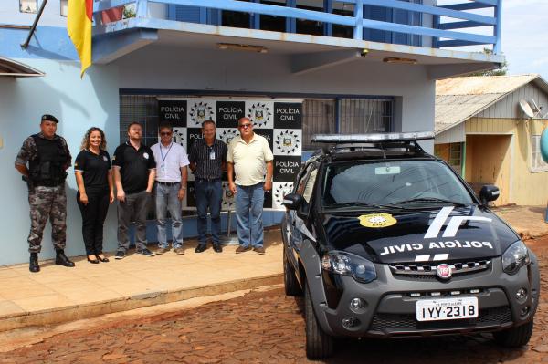 Solenidade de entrega foi realizada na manhã desta quinta-feira (Foto: Divulgação/22ª DPRI-PC)