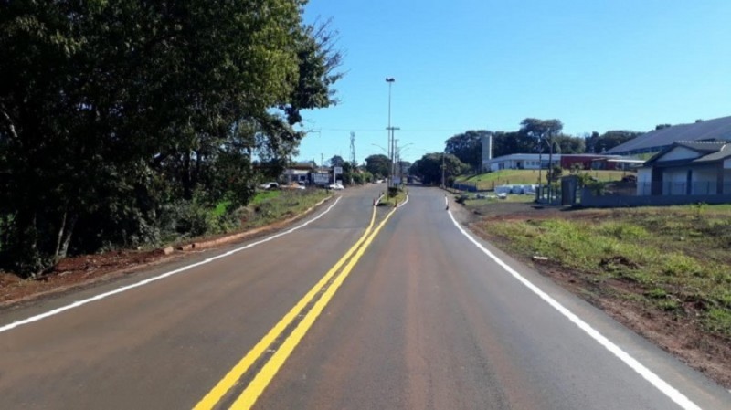 Rodovia é a primeira da Região Noroeste beneficiada pelo aporte de R$ 1,3 bilhão do Plano de Obras 2021-2022 (Foto: Divulgação/DAER)