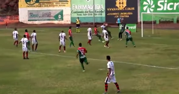 Partida foi disputada na tarde da terça-feira (24/8), no Estádio Rubro-Negro em Crissiumal (Foto: Reprodução/FGF)