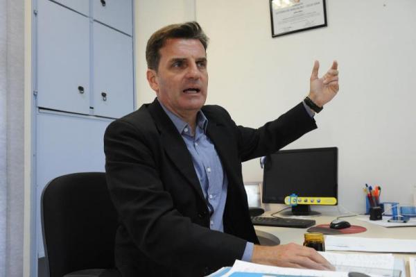 Eduardo Carvalho falou sobre relatório que apontou presença de agrotóxicos na água da região (Foto: Fabiano do Amaral) 