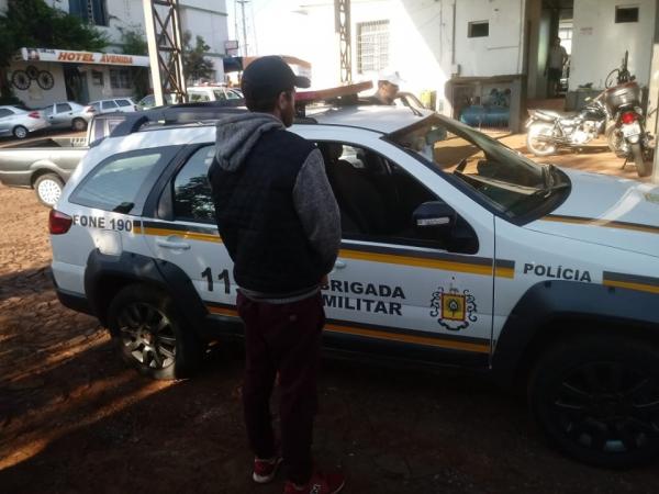 Homem foi encaminhado ao presídio estadual de Três Passos (Foto: Divulgação/Brigada Militar)