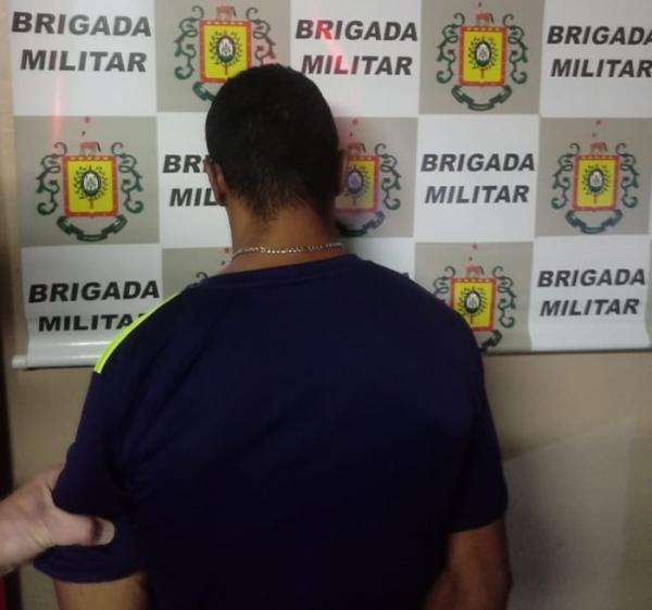 Indivíduo de 31 anos era considerado foragido do sistema prisional desde o último dia 27 de fevereiro (Foto: Divulgação/Brigada Militar)