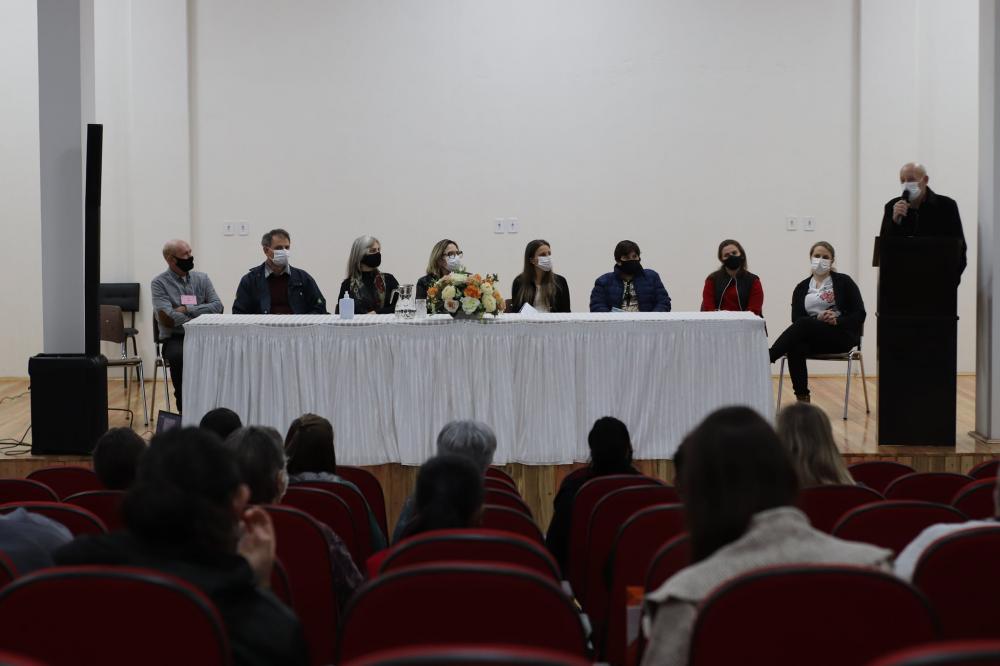 Evento ocorreu no auditório municipal (Foto: Divulgação) 