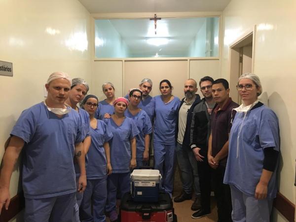 Trabalho envolveu profissionais de hospitais de Passo Fundo e Tenente Portela (Foto: Divulgação/HCTP)