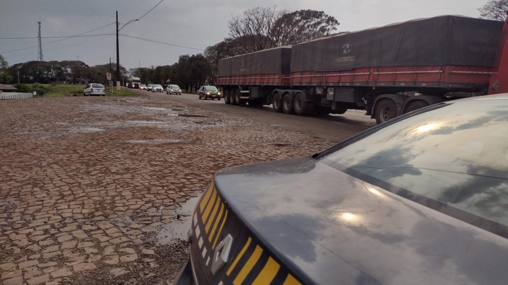 Mobilização ocorre em Ijuí (Foto: Reprodução/Rádio Progresso de Ijuí)