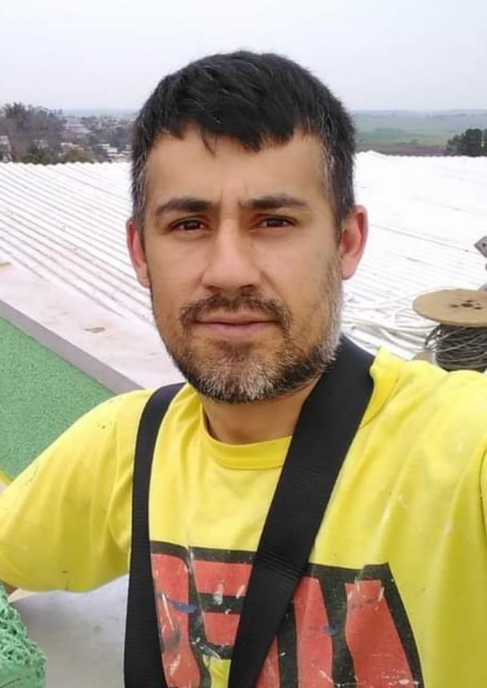  Luís André Aguirre, de 38 anos, tinha antecedentes policiais por violência doméstica (Foto: Reprodução/Arquivo Pessoal)