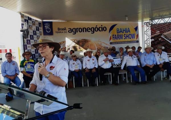 Ministra Tereza Cristina defendeu uma política agrícola permanente no país (Foto: Divulgação/MAPA)